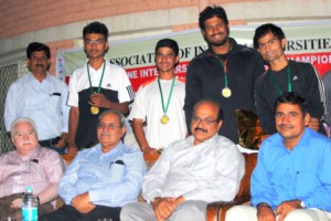 AMU Defeats Punjab University To win North Zone Inter-University Tennis (Men’s) Tournament