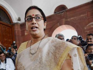 Smriti Irani’s fake degree row : Court will pronounce the order in the case on October 18