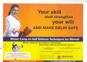 10-day winter camp on “Self Defence Techniques for Women” at Jamia