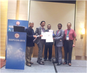 AMU resident doctor awarded best research paper at ISSPCON 2015