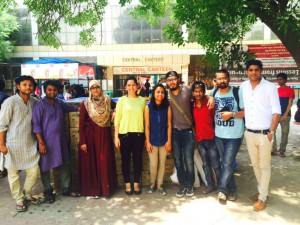 Jamia students join hands for quake victims