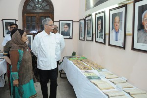 Exhibition of portraits held at AMU