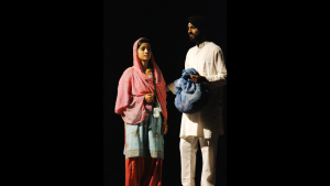 Dramatics society of SGND Khalsa College performed the play “Kharashein” by eminent writer Gulzar in Nutan Marathi School