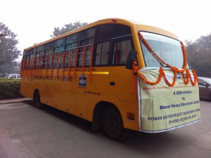 Making the journey easier: Jawaharlal Nehru University kick- starts a disabled friendly bus