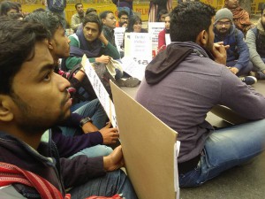Protest meet at Jantar Mantar, Delhi. Credits- Anuradha Jha