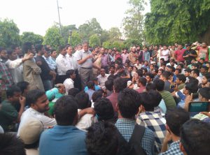 Jamia VC addresses and appeals to striking students to call-off their agitation