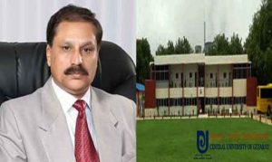 Serious allegations of corruption on Vice-Chancellor of Central University of Gujarat; appointed his wife as professor