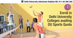 Delhi University Being Enthusiastic Leader For Sports Students-All About DU Admissions Via Sports Quota