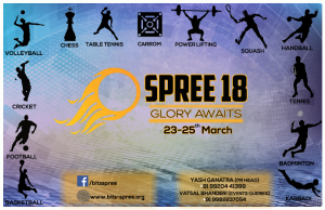 BITS Pilani Goa presents the events for Spree’18