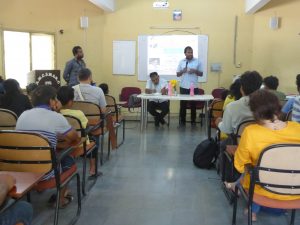 TISS, Hyderabad Students organizes a Lecture on “Ambedkar and Nation”