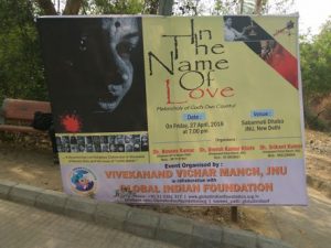 Film screening on love jihad disrupted at JNU