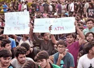 Fee hike by administration leads to historical protest by students at BITS