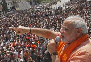 The Modi wave in the current Lok Sabha election-