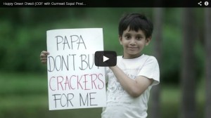 This Diwali… Say No To Crackers…