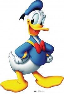 Wishing Mr. Donald Duck a happy birthday!