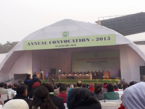Jamia Millia Islamia holds its Annual Convocation-2015