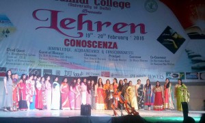 Kalindi College successfully concluded their two day annual cultural fest “LEHREN”
