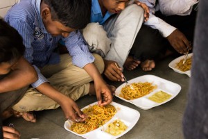 A Plate of Joy: initiative of students to teach and feed the children