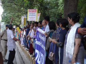Students’ leaders stand on ongoing struggle of DU teachers