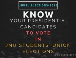JNUSU Polls: Know Your Presidential Candidates
