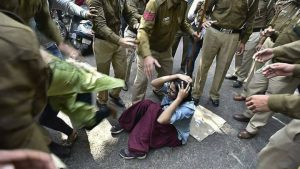 Three policemen suspended over Ramjas College violence, Crime Branch to probe violence