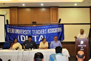 DU Teachers’ Association and People’ Representatives demand President of India to end crisis on Roster issue
